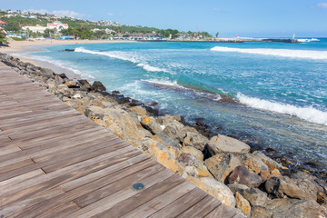 esplanade des Roches Noires, Saint-Gilles, île de la Réunion 