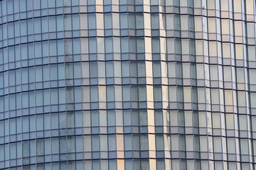 Background tall office building glass exterior