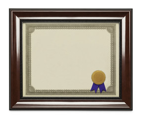 Framed Diploma