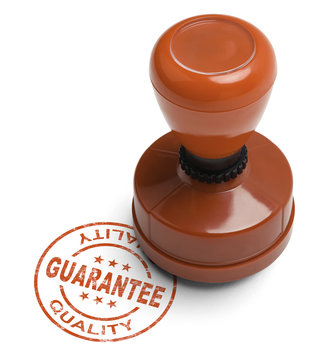 Red Guarantee Stamp