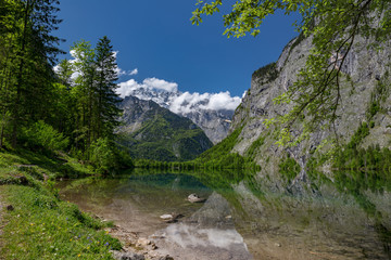 Fototapeta na wymiar Lake Obersee
