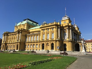 Obraz premium Croatian National Theatre