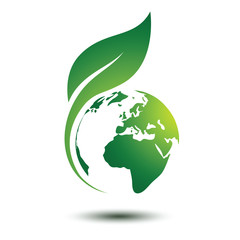 Green earth vector