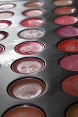 This is a photograph of a Lipstick palette