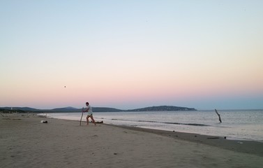 scrivere sulla sabbia