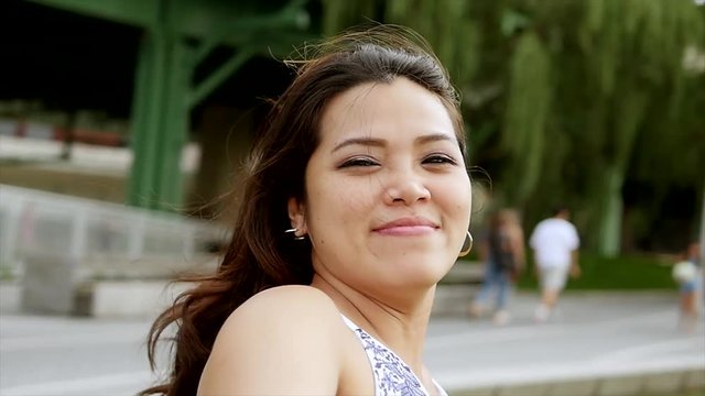 young asian women relaxing using smart phone tablet. lifestyle background