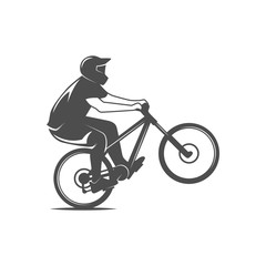 Fototapeta na wymiar mountain bike badges, logo and labels
