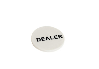 Dealer poker chip