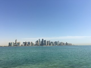 Obraz premium Doha skyline