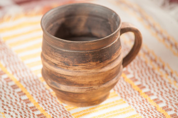 Traditional handcrafted mug