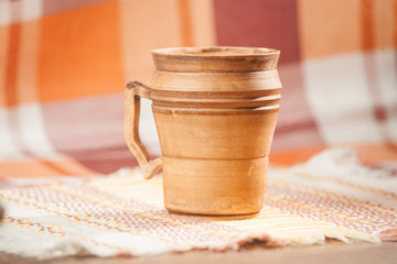 Traditional handcrafted mug