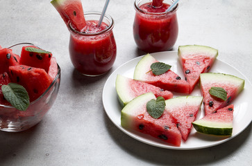 Świeże kawałki arbuza © Patryk Michalski