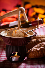 Cheese fondue