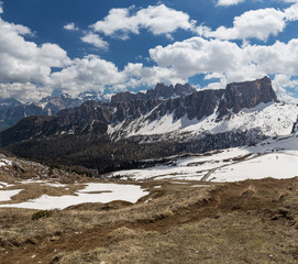 Obraz premium Passo Giau, Dolomites