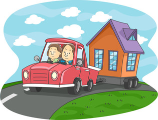 Mobile Home Couple