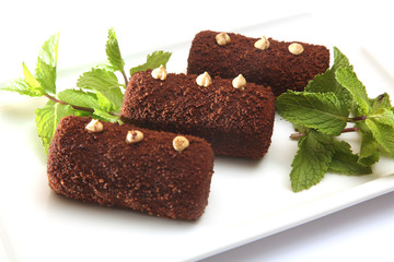 potato cake with Mint