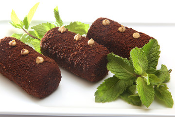 potato cake with Mint
