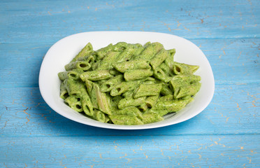 Spinach pasta