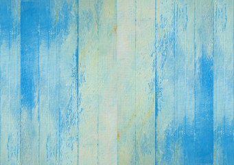 blue wooden background