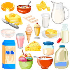 Dairy Product Food Collection