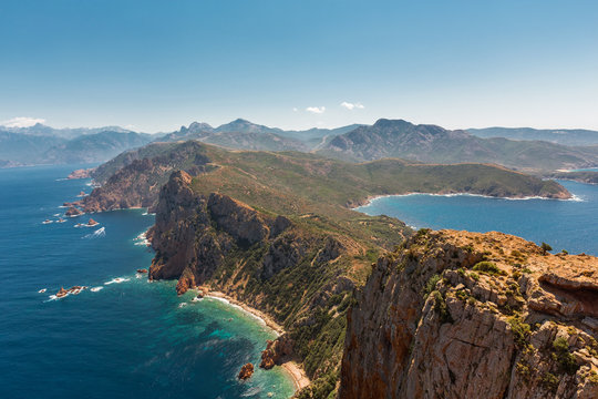 Capo Rosso Korsika Frankreich Corse