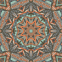 abstract mosaic tiles seamless pattern ornamental