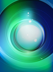 Blue swirl abstract background