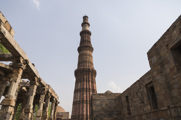 Qutub Minar Tower, Delhi India
