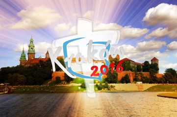World Youth Days in Krakow, Poland - obrazy, fototapety, plakaty