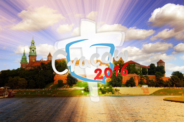 World Youth Days in Cracow, Poland - obrazy, fototapety, plakaty