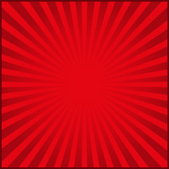 Red rays of vector carnival background. Vector illustration