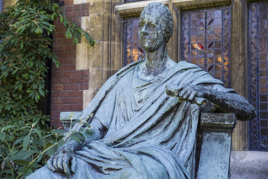 William Pitt The Younger Statue In Cambridge