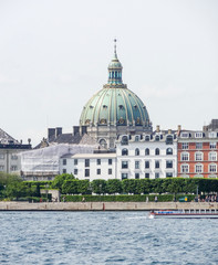 Fototapeta premium waterside scenery in Copenhagen