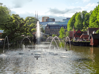 Fototapeta premium idyllic scenery in Copenhagen