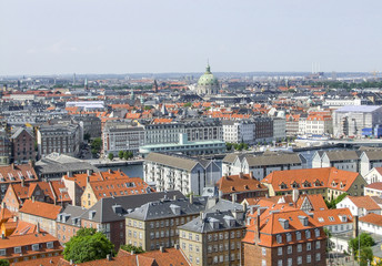 Fototapeta na wymiar Copenhagen in Denmark
