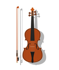 Obraz na płótnie Canvas Violin icon