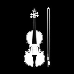 Fototapeta premium violin and bow