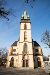 Fototapeta na wymiar Herz-Jesu-Kirche in Lünen, Nordrhein-Westfalen