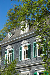 Gebäude in der Altstadt von Hückeswagen, Oberbergisches Land