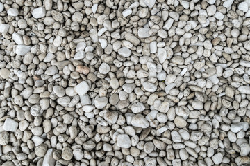 White gravel texture