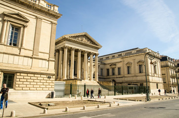 Obraz premium palais de justice montpellier