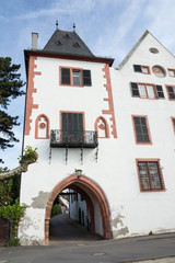 Das Martinstor in Eltville am Rhein, Rheingau, Hessen