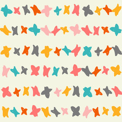 Abstract Tribal seamless pattern. 