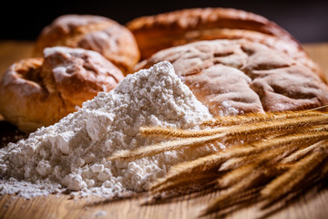 Flour and bread