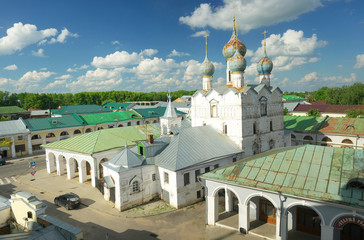 The Kremlin in Rostov the Great. Gold ring of Russia.