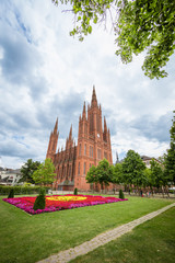 Fototapeta premium Evangelische Marktkirche Wiesbaden