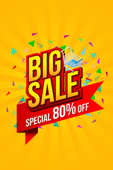 Sale banner template design