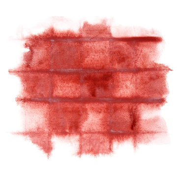 Dark Red Watercolor Background