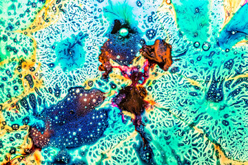 Colorful watercolor