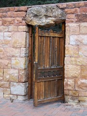 Door partially opened